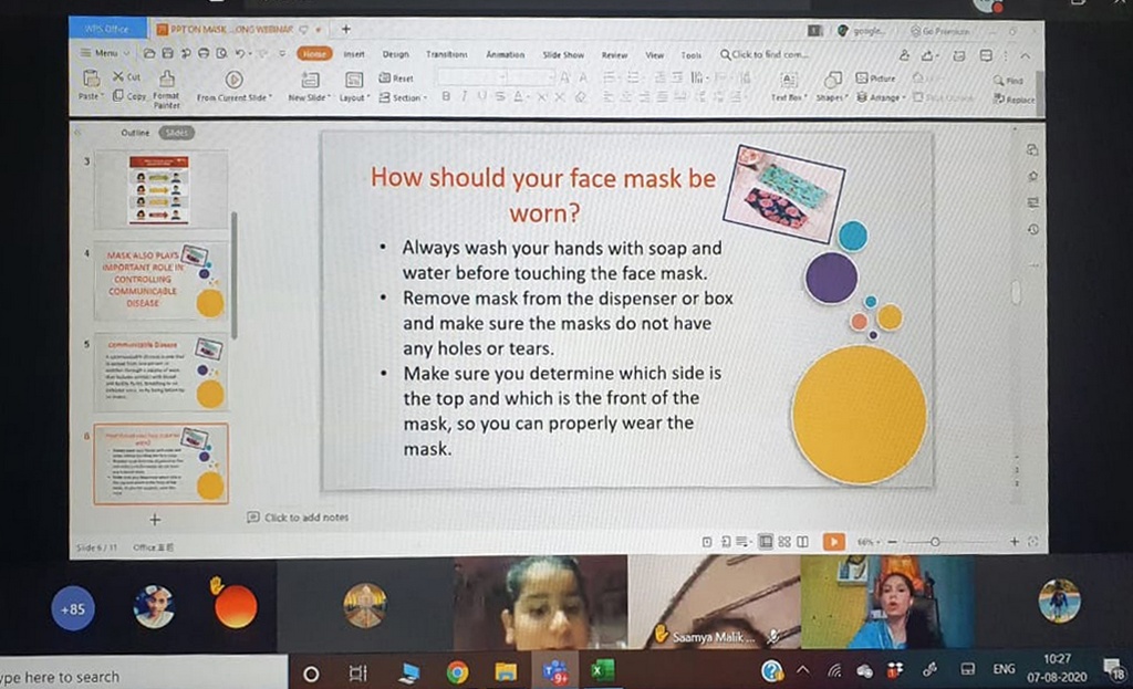 Social Initiative Mask Making 2020