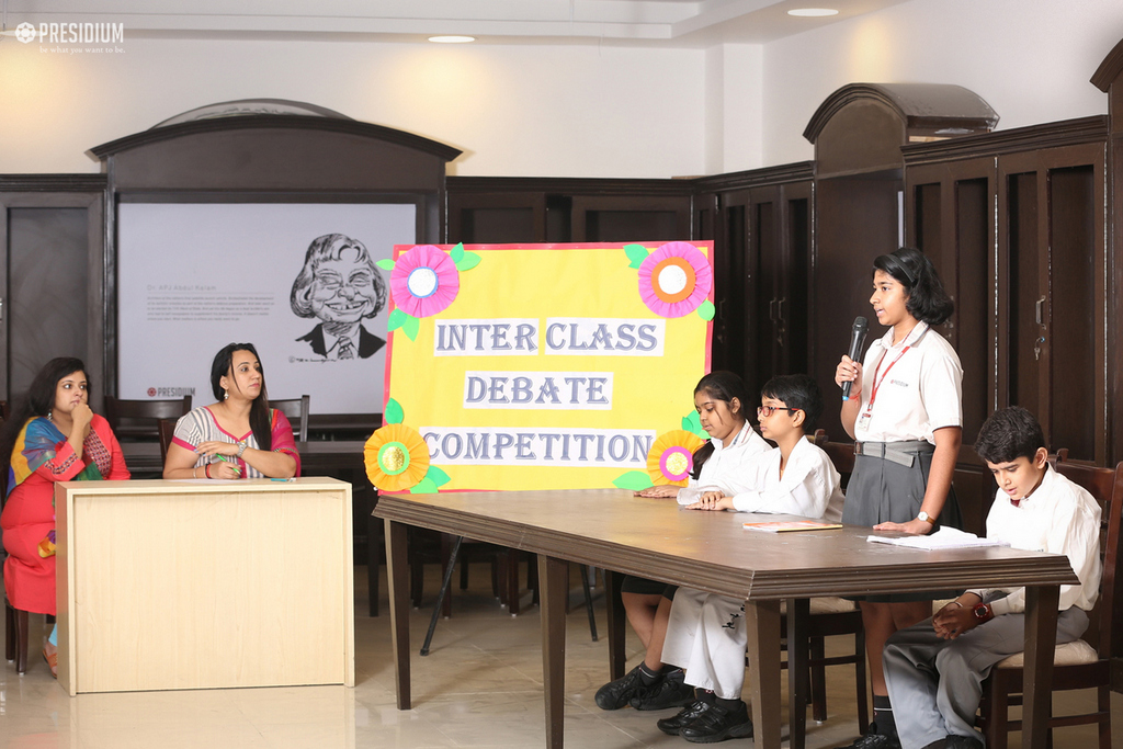 INTERCLASS DEBATEPRESIDIANS WIN AUDIENCE WITH EMPHATIC OPINIONS