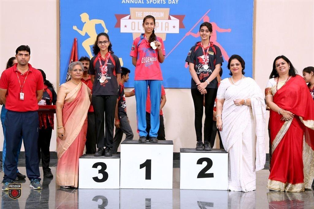 Prize Distribution Ceremony For Sports Day At Presidium