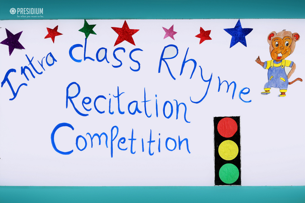LITTLE LEADERS ENJOY THE MUSIC OF WORDS AT RHYME RECITATION