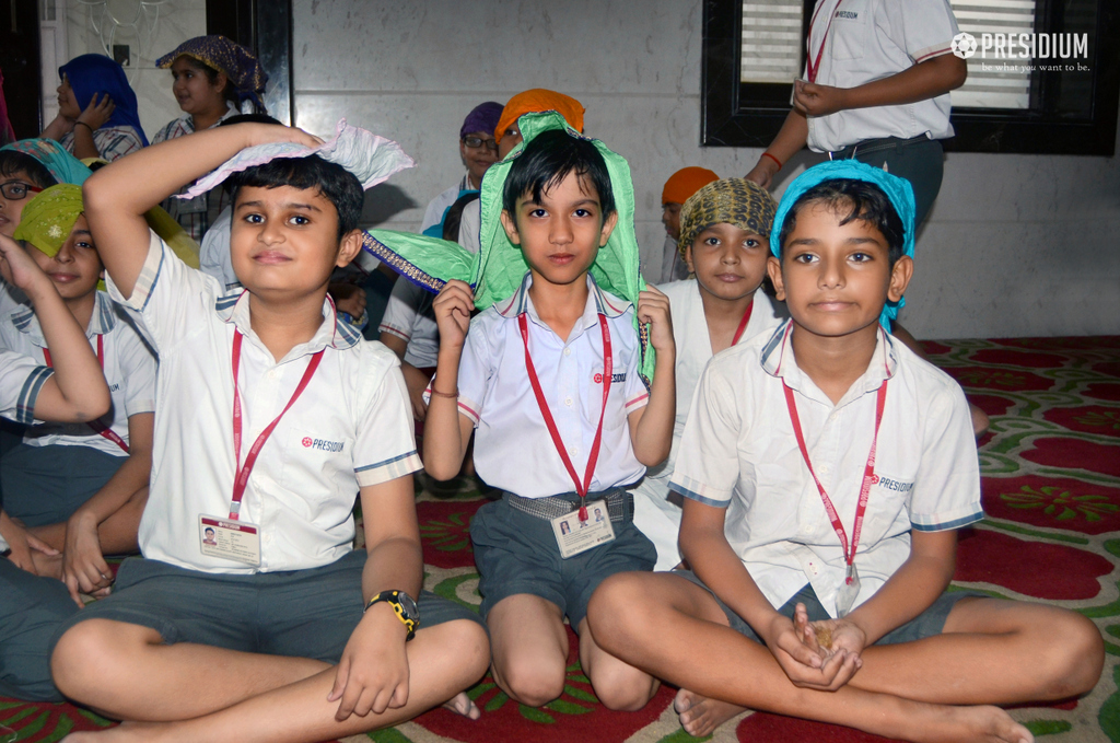 YOUNG DEVOTEES VISIT GURDWARA AND TEMPLES DISCOVERING RELIGIONS