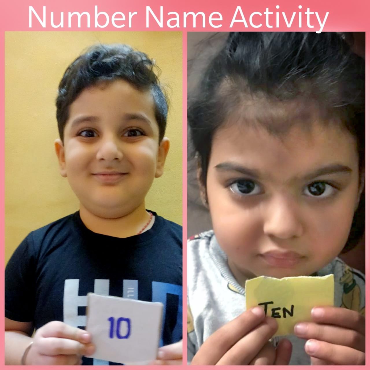 SKILLS WITH NUMBER NAMES ACTIVITY