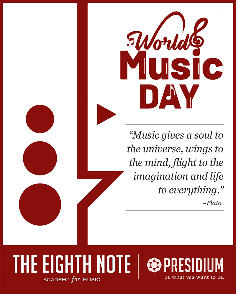 CELEBRATING THE UNIVERSAL LANGUAGE OF MANKIND, MUSIC! 