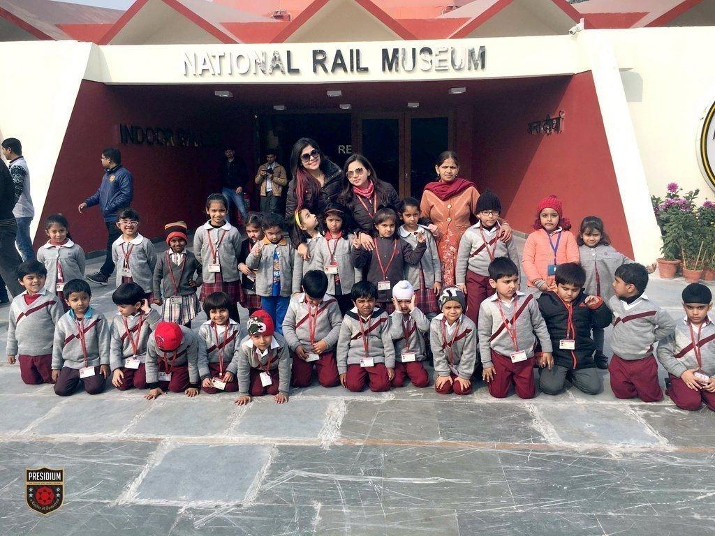 LEARNING, AMUSEMENT & ADVENTURE- PRESIDIANS EXPERIENCE IT ALL AT NATIONAL RAIL MUSEUM