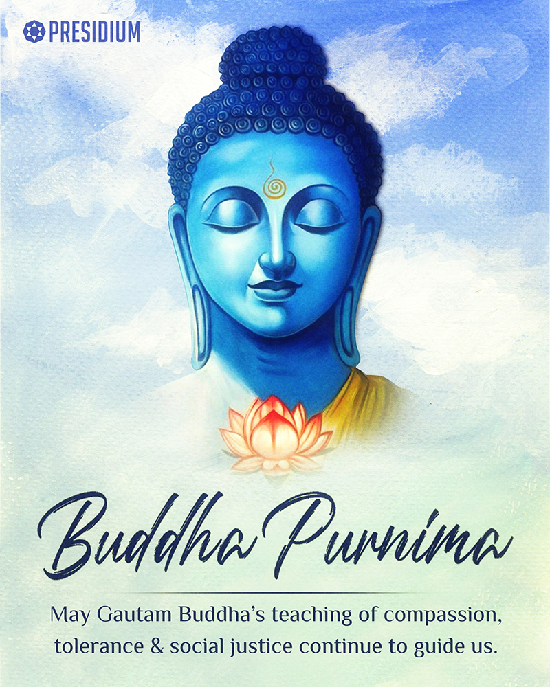 MAY YOUR LIFE BE ENLIGHTENED BY DIVINE GRACE OF LORD BUDDHA