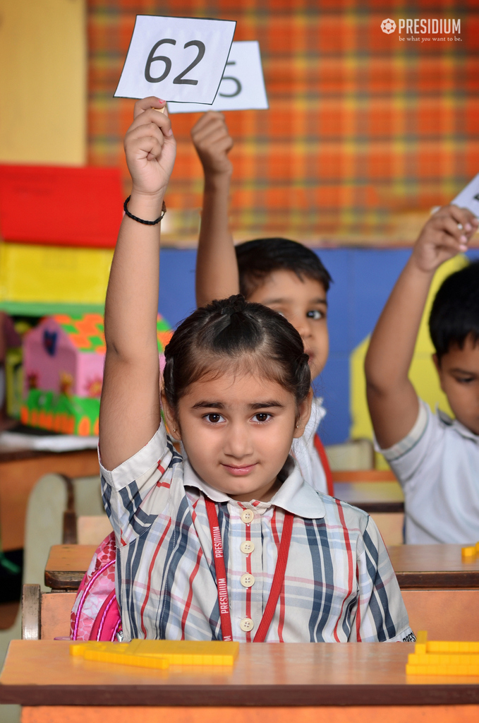 Presidium Dwarka-6, DIENES BLOCKS GIVE A NEW EDGE TO TEACHING MATHEMATICS