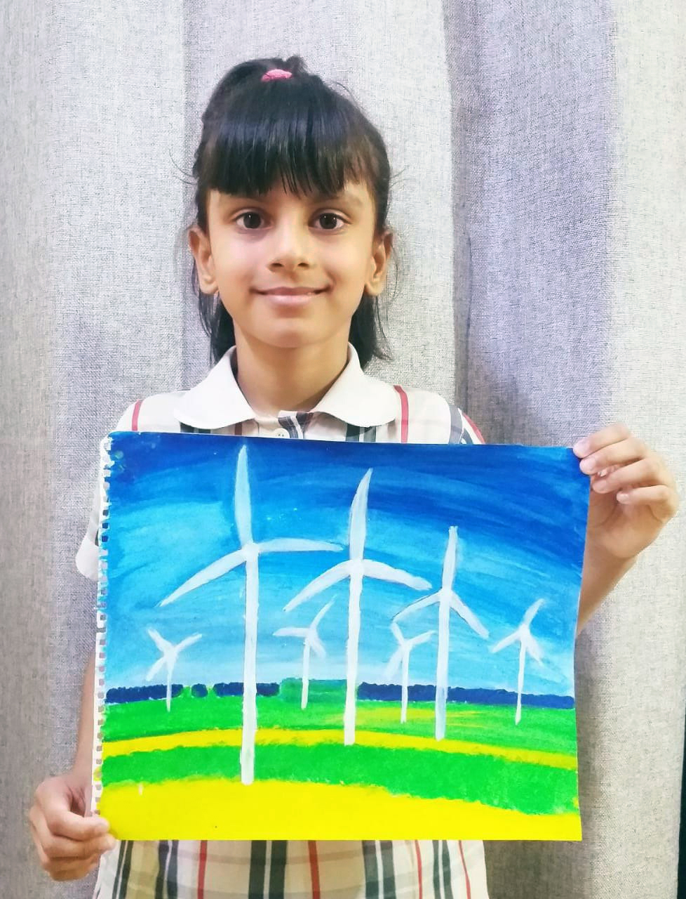 Presidium Dwarka-6, PRESIDIANS MARK WORLD WIND DAY WITH SPECIAL ASSEMBLY!