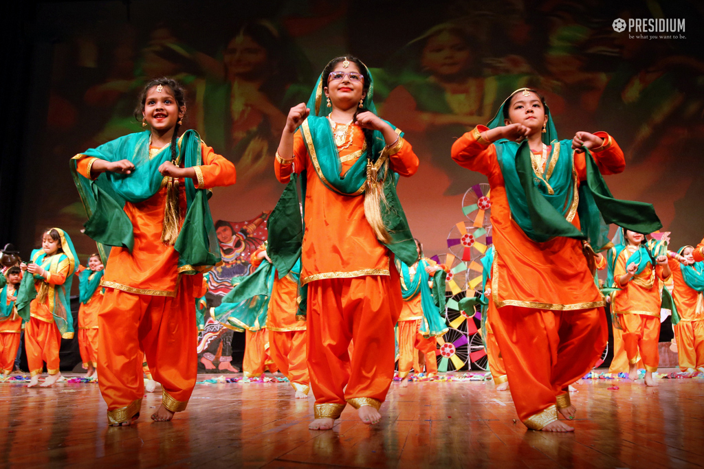 Presidium Indirapuram, ANNUAL DAY : PRESIDIANS CELEBRATE THE VIBRANT CULTURE OF INDIA