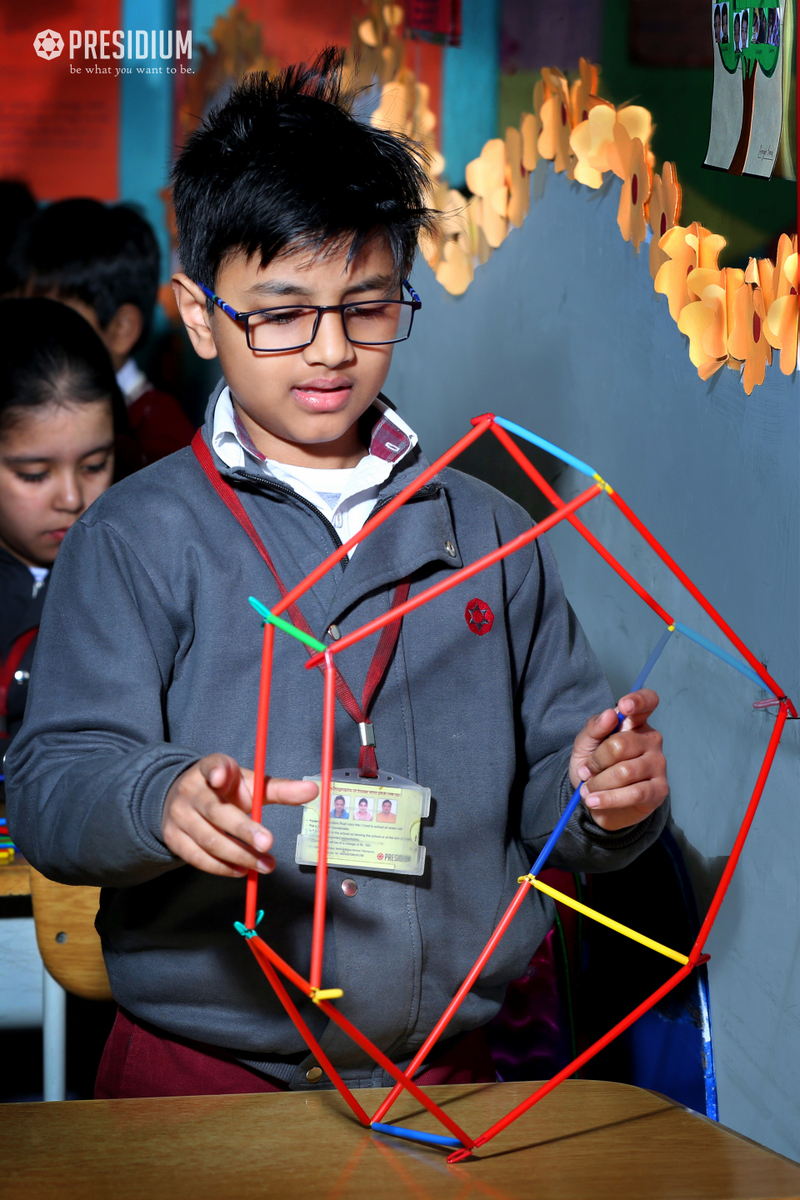 Presidium Pitampura, PRESIDIANS LEARN ABOUT GEOMETRY WITH ‘FUN WITH SHAPES’ ACTIVITY