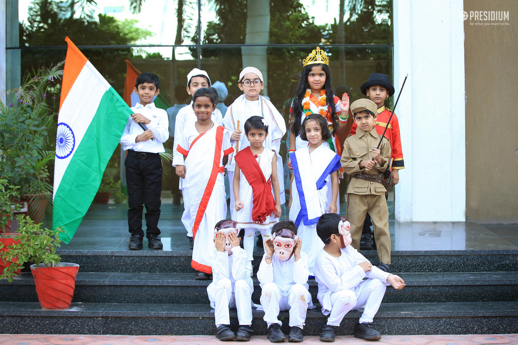 Presidium Gurgaon-57, GANDHI JAYANTI: PRESIDIANS VOW TO FOLLOW GANDHIJI'S PATH OF LIFE