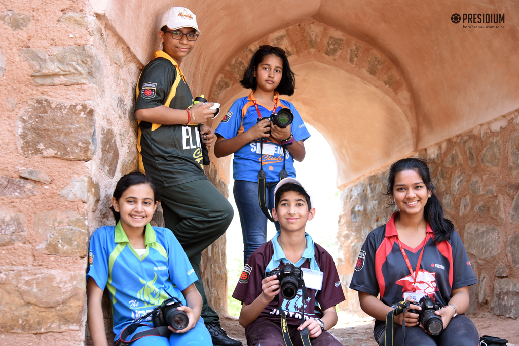 Presidium Gurgaon-57, ACE PHOTOGRAPHERS OF PRESIDIUM CAPTURE MAGIC AT THE PURANA QUILA