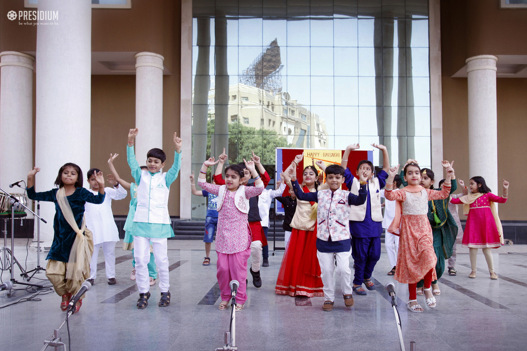 Presidium Gurgaon-57, BLISSFUL BAISAKHI REVELS BRIGHTEN UP THE SPIRITS OF PRESIDIANS