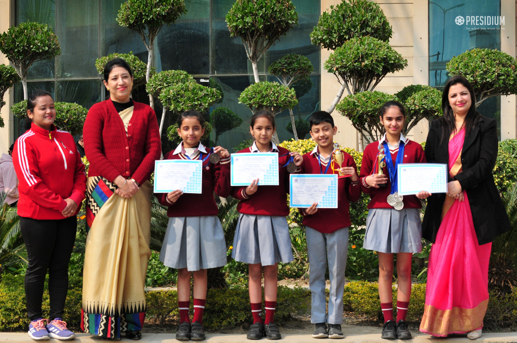 Presidium Indirapuram, CBSE NATIONAL GYMNASTICS CHAMPIONSHIP: KUDOS TEAM PRESIDIUM!