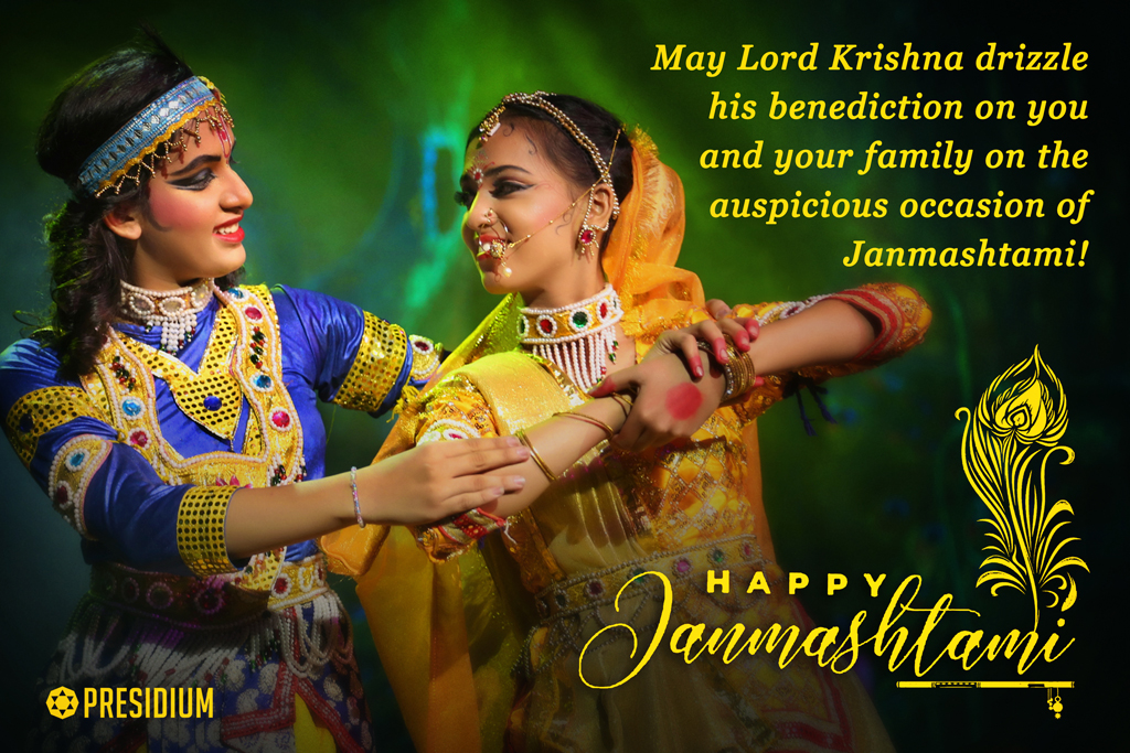 PRESIDIANS INVOKE THE BLESSINGS OF LORD KRISHNA ON JANMASHTAMI