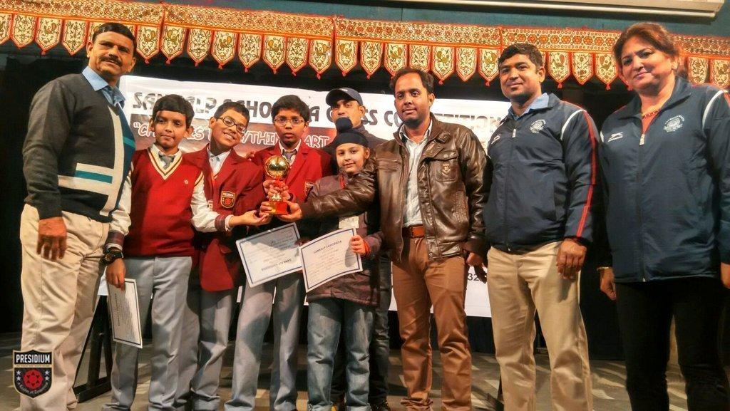 PRESIDIANS WIN 1ST POSITION AT SANKALP SAHODAYA CHESS COMPETITION