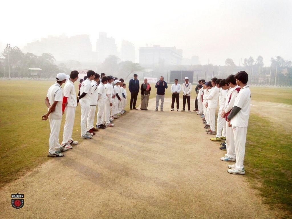 Presidium Indirapuram, PRESIDIUM INDIRAPURAM WINS RUNNERS-UP TROPHY AT THE INTER PRESIDIUM CRICKET TOURNAMENT