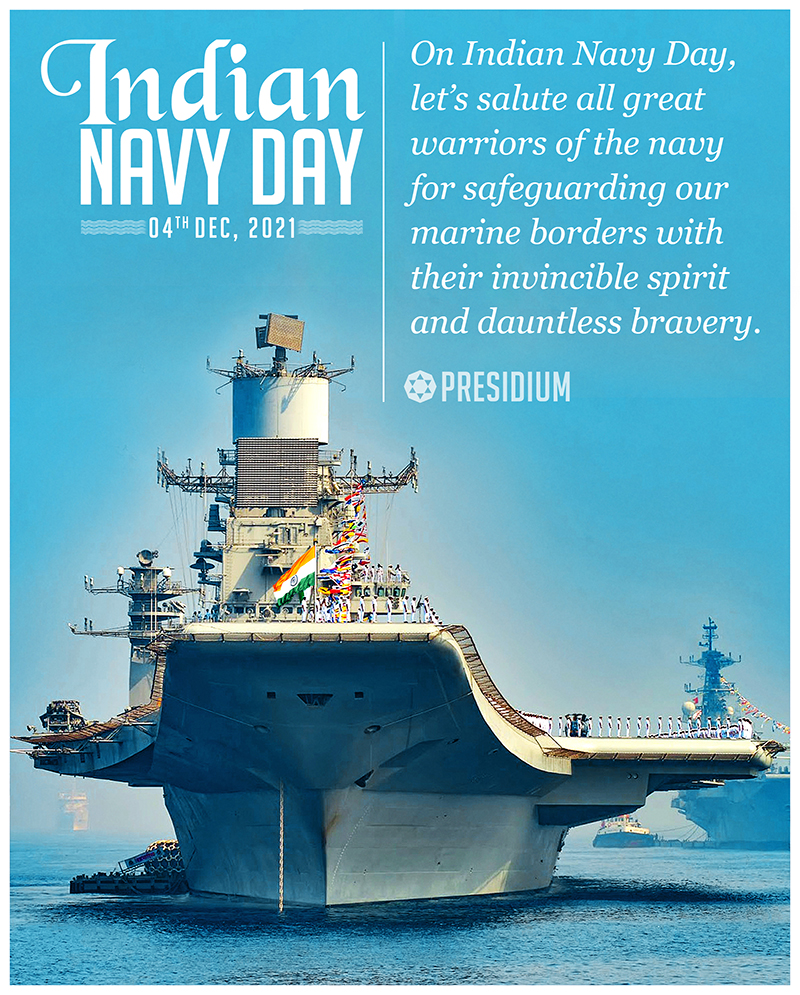 INDIAN NAVY DAY: SALUTING GUARDIANS OF THE SEA 