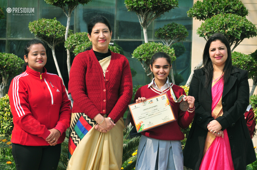 Presidium Indirapuram, PRESIDIUM SHINES AGAIN AT GYMNASTICS CHAMPIONSHIP