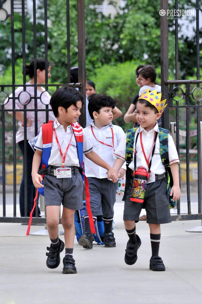 Presidium Indirapuram, SCHOOL CORRIDORS WARMLY WELCOME PRESIDIANS POST SUMMER VACATIONS