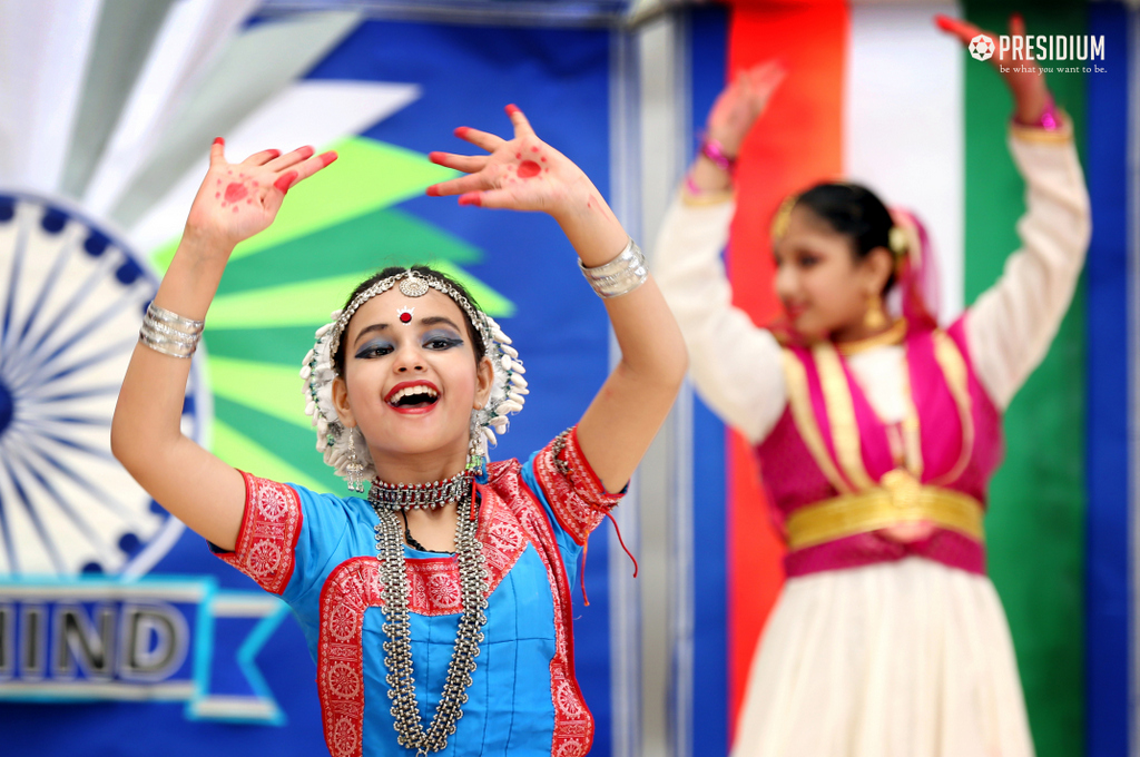 Presidium Indirapuram, MRS.SUDHA GUPTA GRACES THE GRAND INDEPENDENCE DAY CELEBRATION