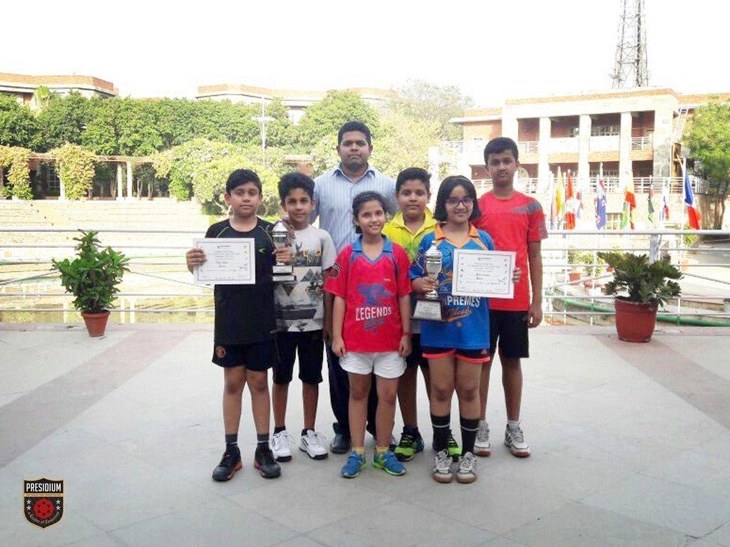 Presidium Indirapuram, KUDOS TO OUR CHAMPS FOR A GLORIOUS WIN AT THE TT TOURNAMENT