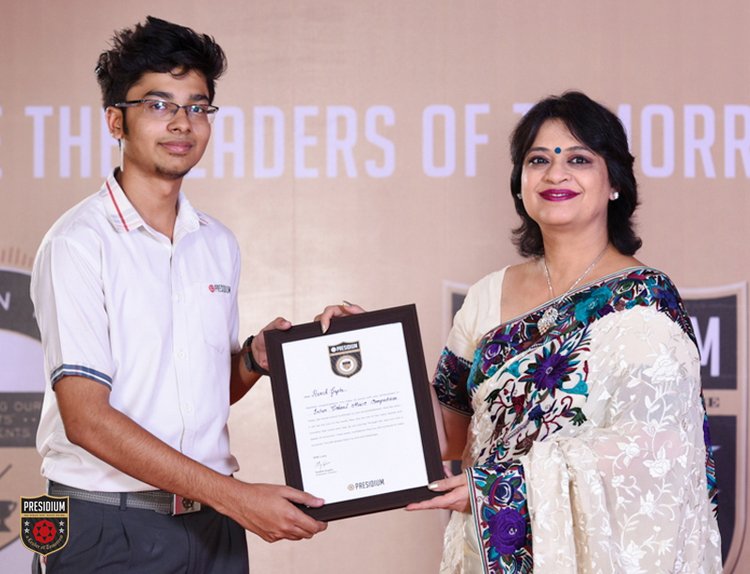 Presidium Indirapuram, PRESIDIUM’S YOUNG ACHIEVERS ACKNOWLEDGED AT CHAIRPERSON HONOURS-A GRAND CEREMONY