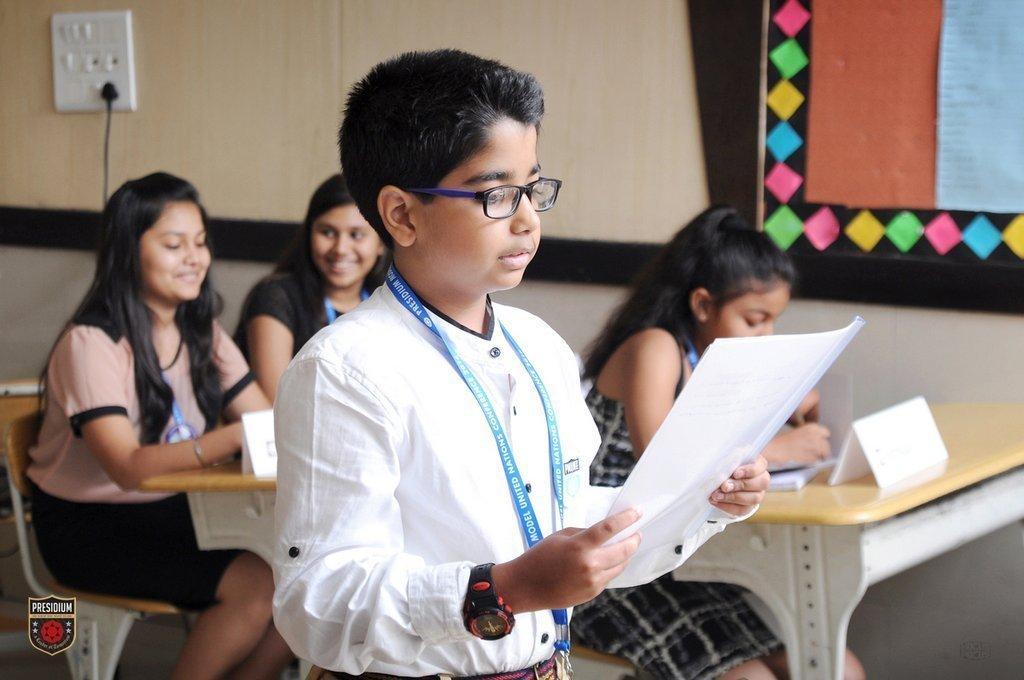 Presidium Indirapuram, MODEL UNITED NATIONS-DECODING THE GLOBAL ENVIRONMENTAL CRISIS