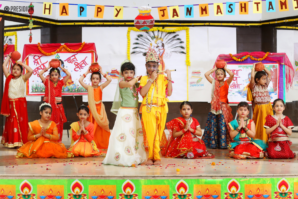 Presidium Indirapuram, CELEBRATING THE BIRTH OF LORD KRISHNA ON JANMASHTAMI