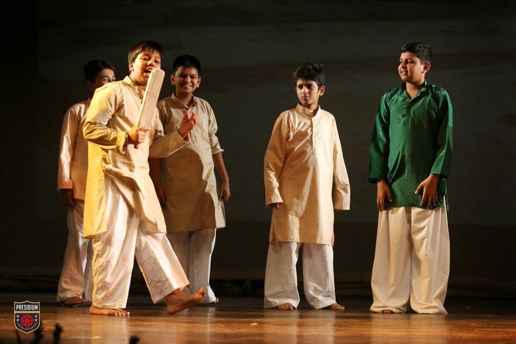 Presidium Gurgaon-57, MONIYA-A THEATRICAL TRIBUTE TO THE MAHATMA BY PRESIDAINS