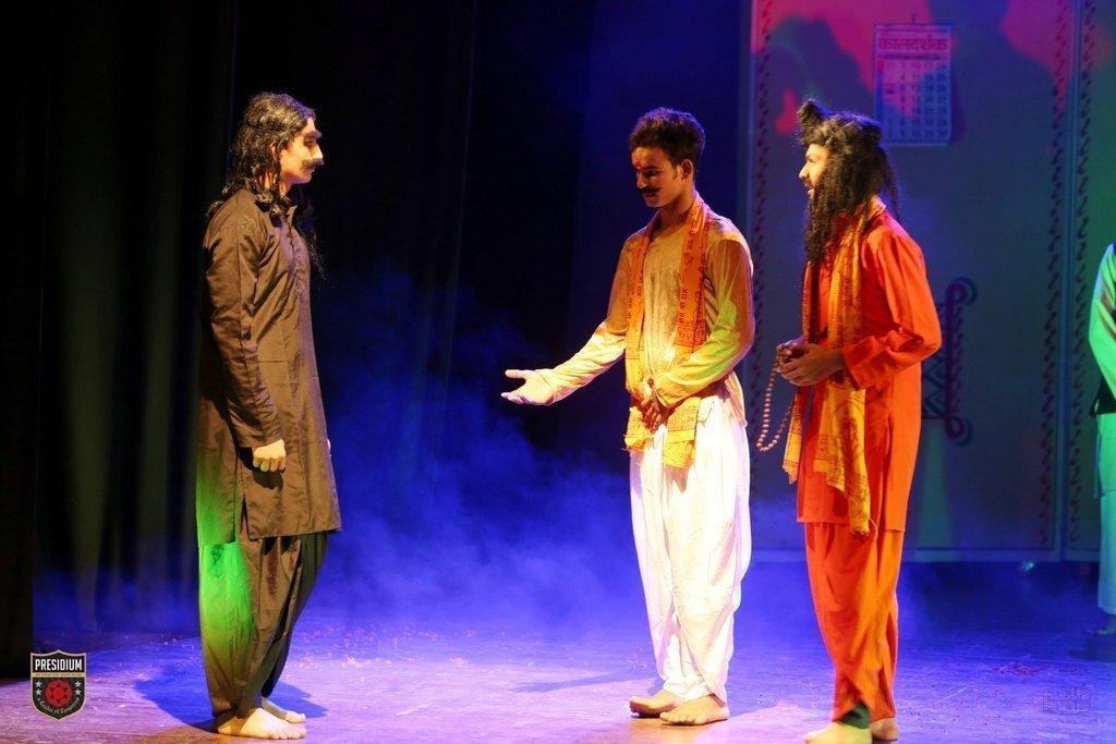 Presidium Gurgaon-57, MONIYA-A THEATRICAL TRIBUTE TO THE MAHATMA BY PRESIDAINS