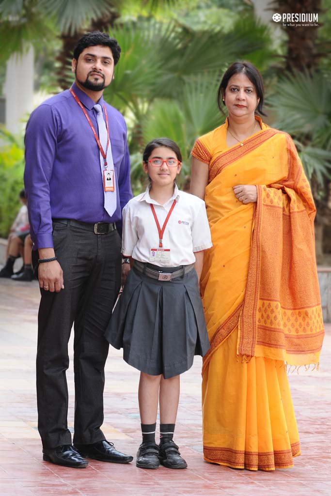 CHILD PRODIGY MAHI BURMAN MAKES PRESIDIUM DWARKA 16B PROUD