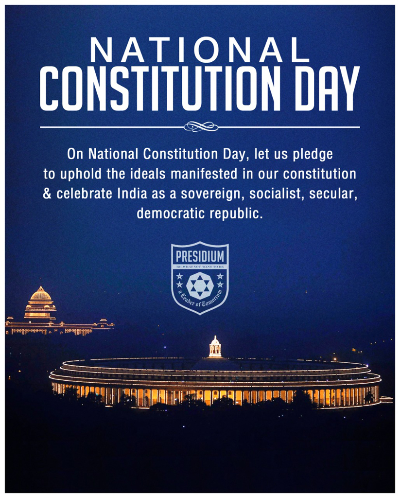   LET’S TOGETHER UPHOLD & ABIDE BY THE SPIRIT OF OUR CONSTITUTION