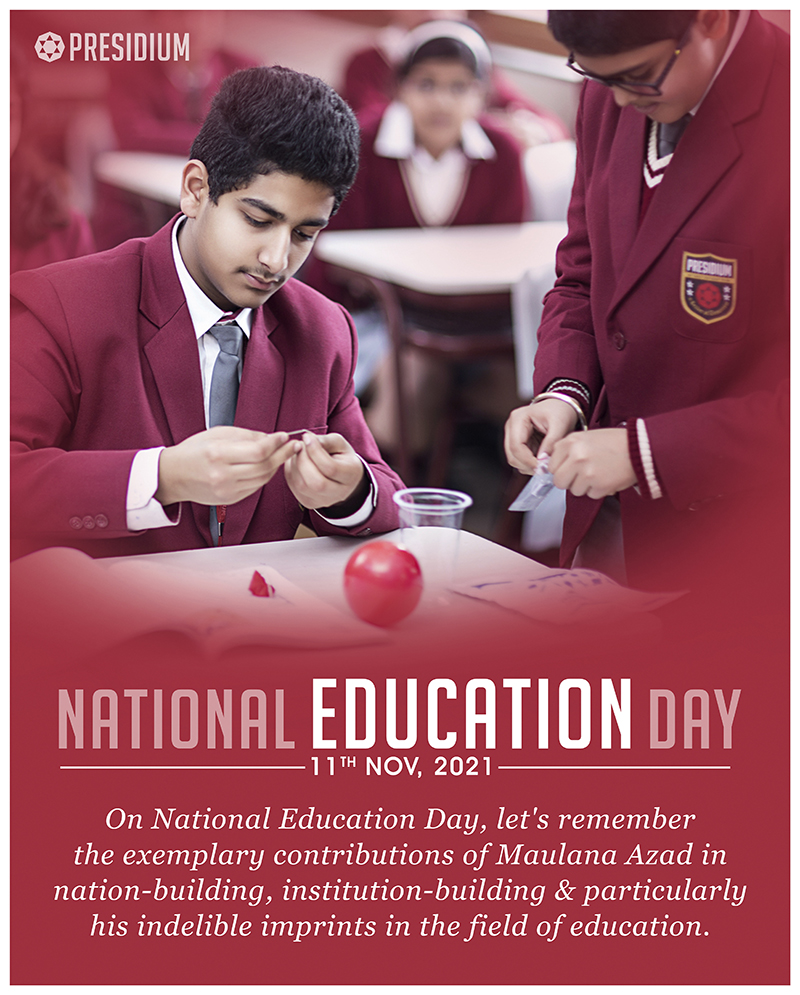 NATIONAL EDUCATION DAY: EDUCATION IS THE PASSPORT TO THE FUTURE 