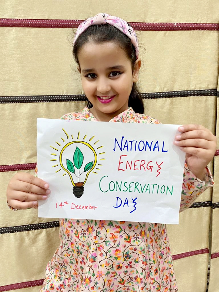 Presidium Indirapuram, STUDENTS MARK NATIONAL ENERGY CONSERVATION DAY WITH POSTER MAKING