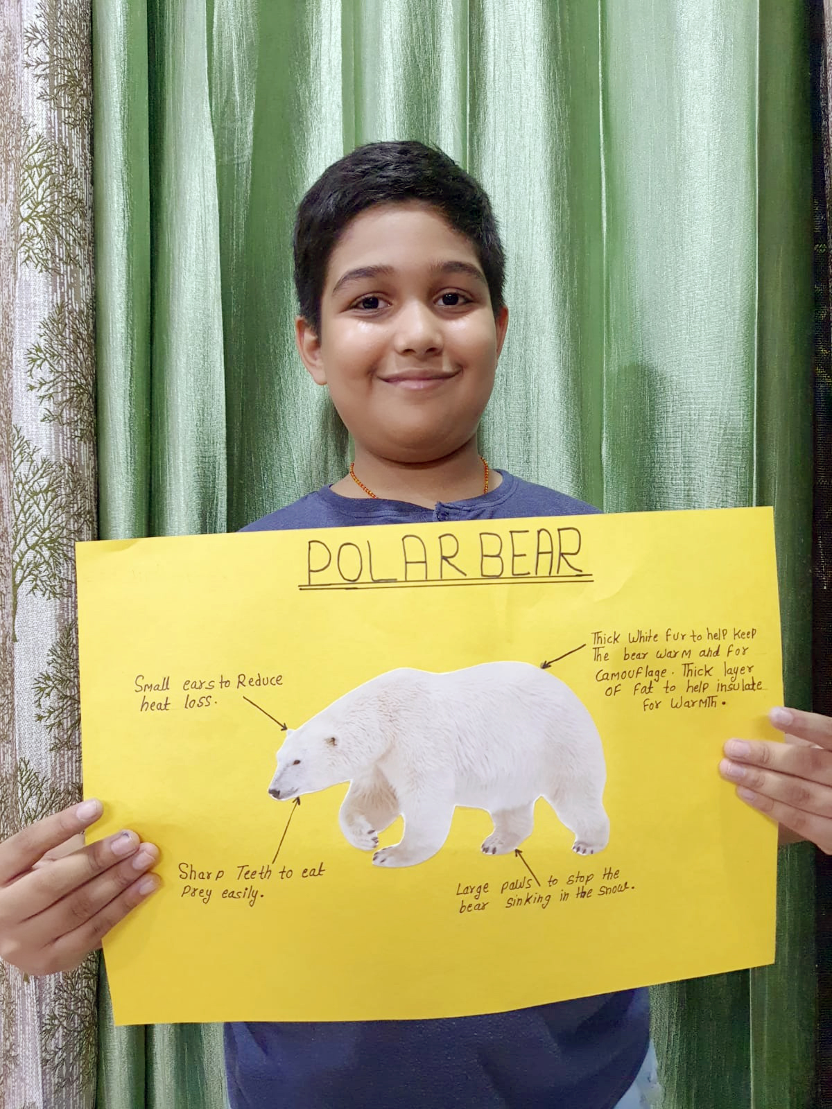 Presidium Dwarka-6, STUDENTS LEARN ABOUT ANIMAL ADAPTATION IN DEPTH