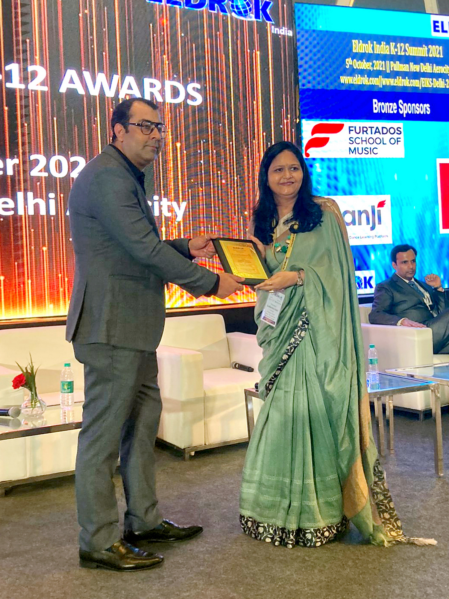 ELDROK SUMMIT: OUR DEAR SUDHA MA’AM HONOURED AS THE CHIEF GUEST