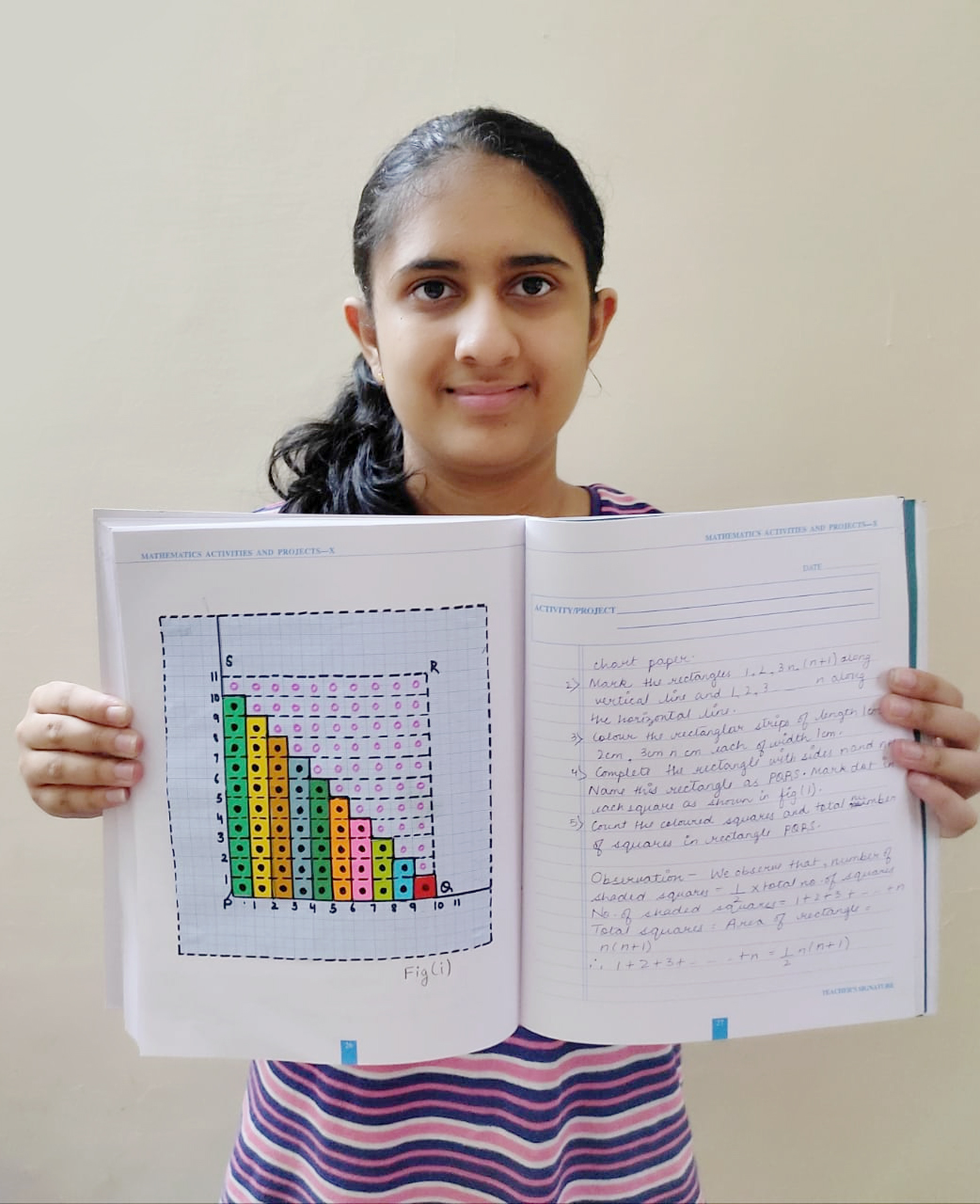 Presidium Gurgaon-57, STUDENTS STRENGTHEN THEIR UNDERSTANDING OF ARITHMETIC PROGRESSION