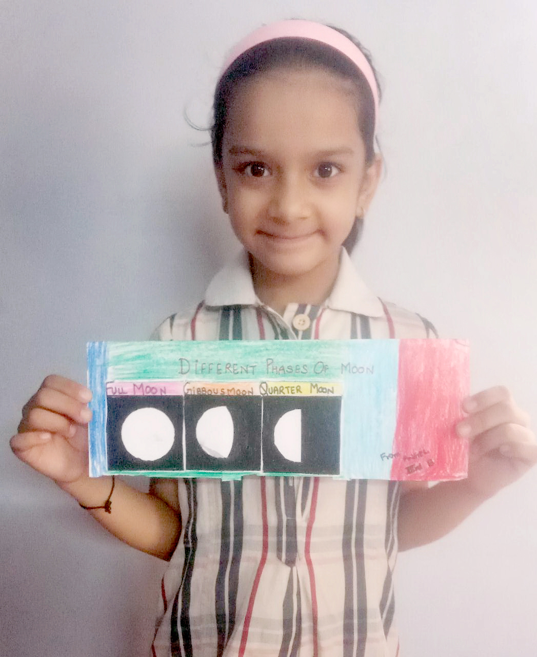 Presidium Punjabi Bagh, STUDENTS LEARN ABOUT THE DIFFERENT PHASES OF MOON