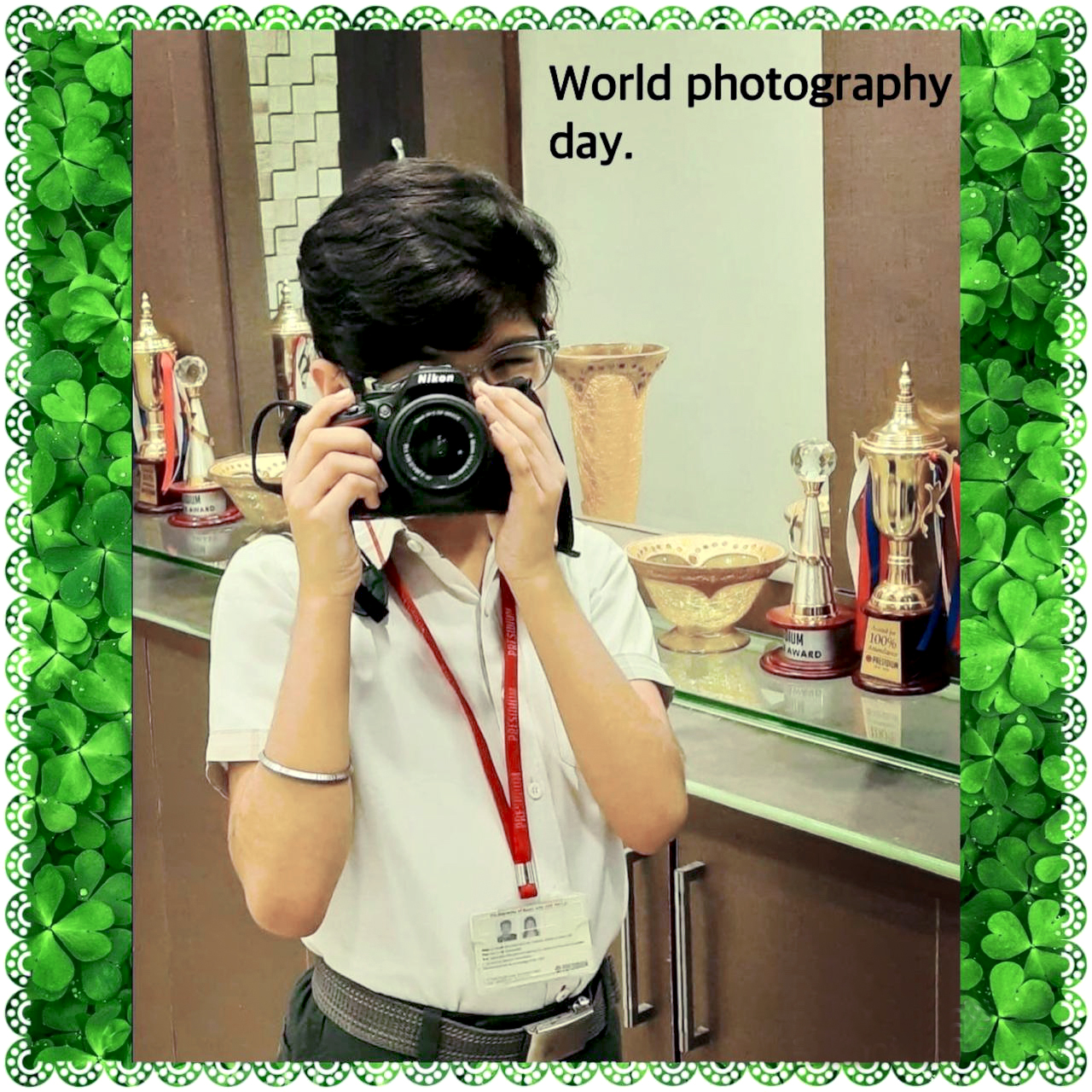 Presidium Punjabi Bagh, STUDENTS OBSERVE WORLD PHOTOGRAPHY DAY WITH ENTHUSIASM