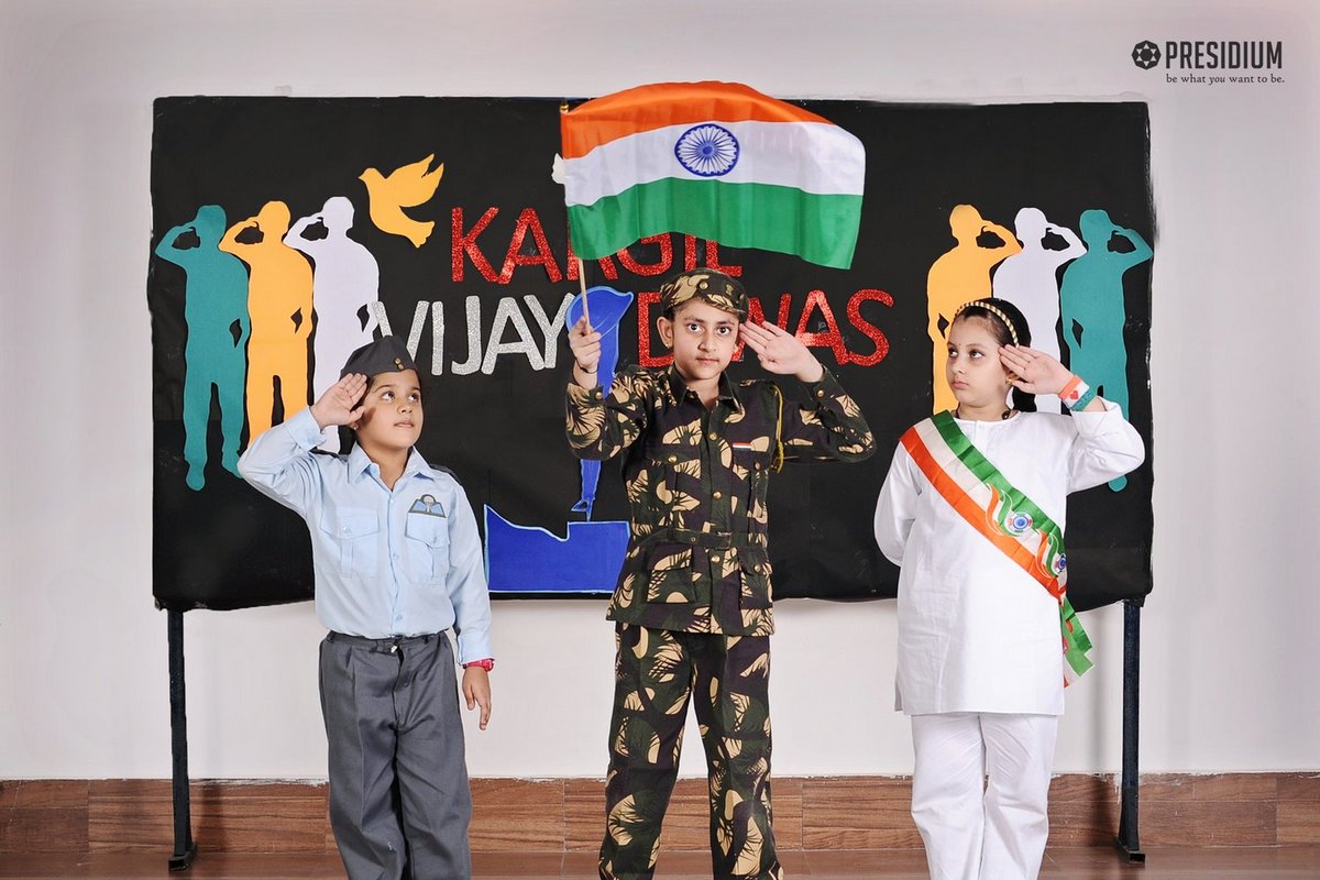 Presidium Pitampura, KARGIL VIJAY DIWAS: SALUTING WAR HEROES FOR THEIR VALOR!