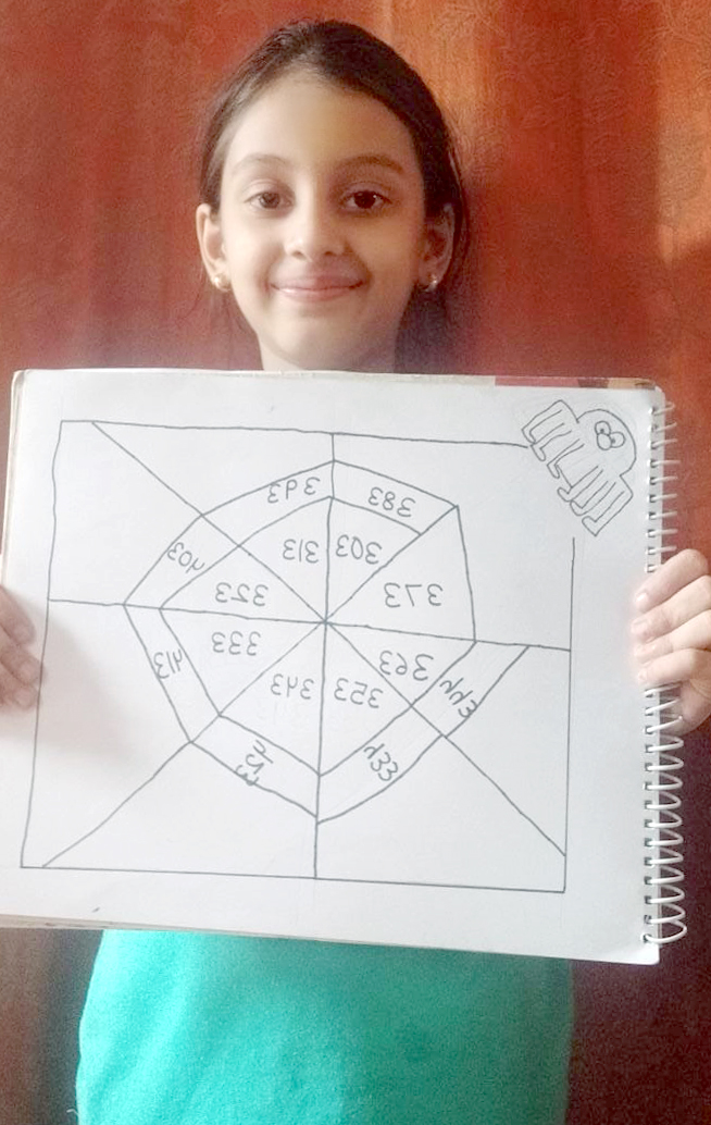 Presidium Pitampura, STUDENTS ENHANCE THEIR COGNITIVE SKILLS WITH NUMBER WEB ACTIVITY