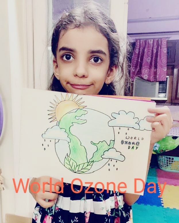 Presidium Pitampura, PRESIDIANS SPREAD AWARENESS ABOUT THE PRECIOUS OZONE LAYER!