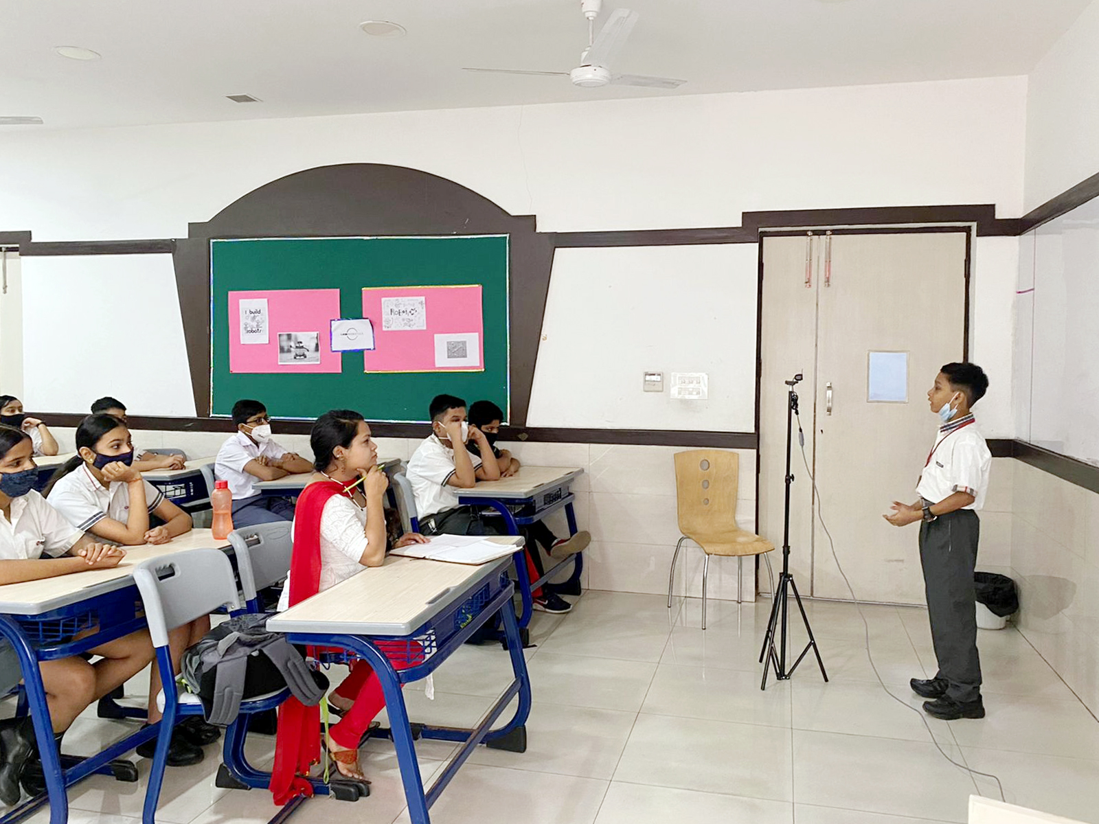 Presidium Rajnagar, STUDENTS EXHIBIT THEIR ORATORY SKILLS WITH DEBATE COMPETITION