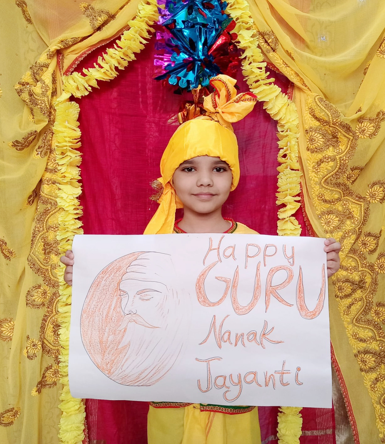 Presidium Dwarka-6, GURUPURAB: MAY THE TEACHINGS OF WAHEGURU GUIDES US ALWAYS IN LIFE