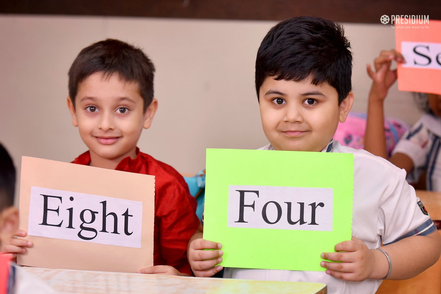Presidium Gurgaon-57, YOUNG MINDS UNDERSTAND THE CONCEPT OF NUMBER NAMES