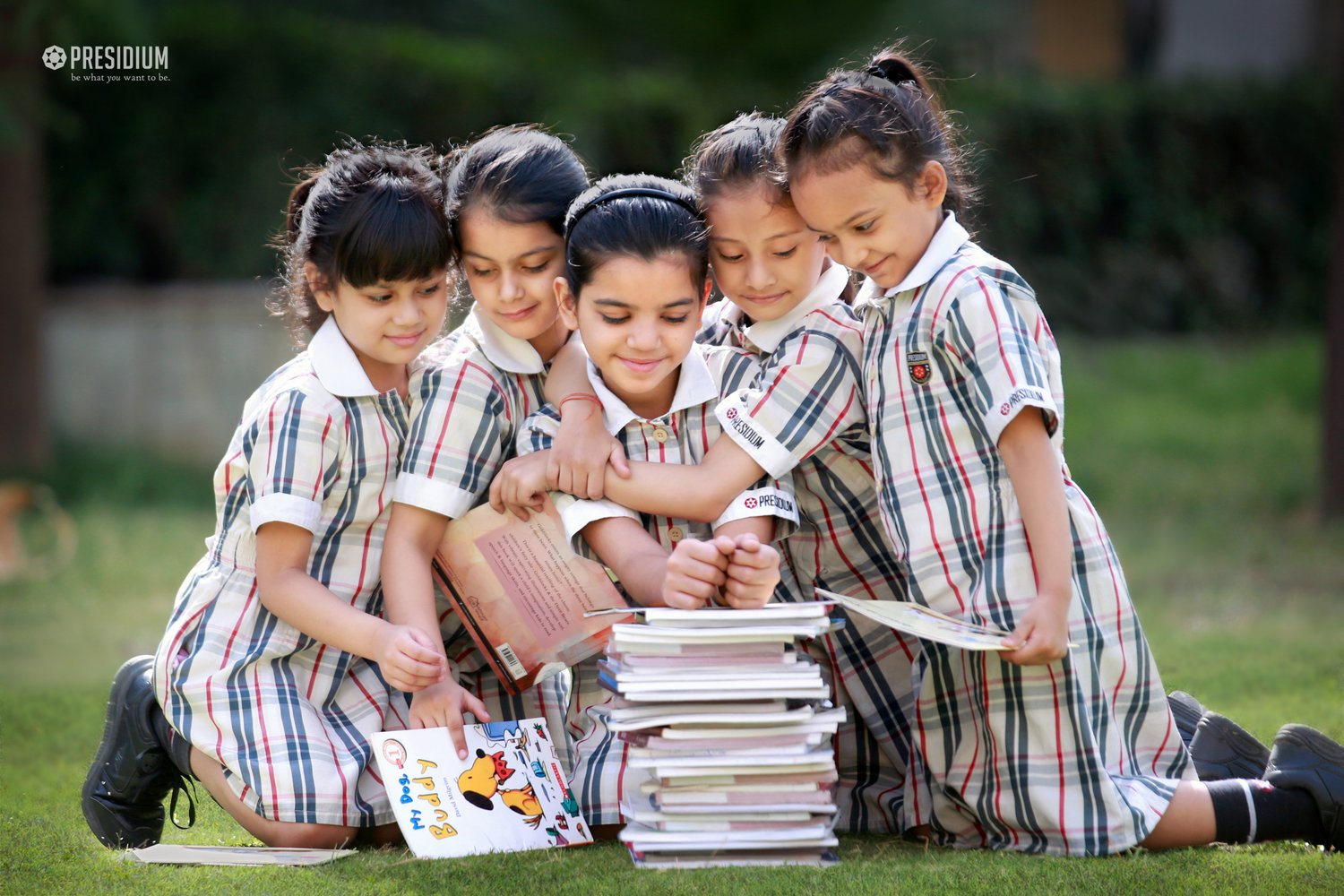 Presidium Indirapuram, STUDENTS PROMOTE HABIT OF READING ON WORLD BOOK DAY