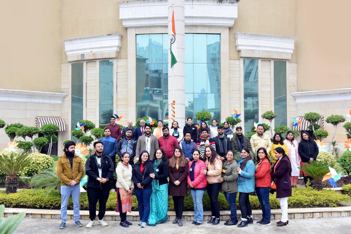 Presidium Indirapuram, REPUBLIC DAY STIRS THE SOULS OF THE PRESIDIANS WITH PATRIOTISM