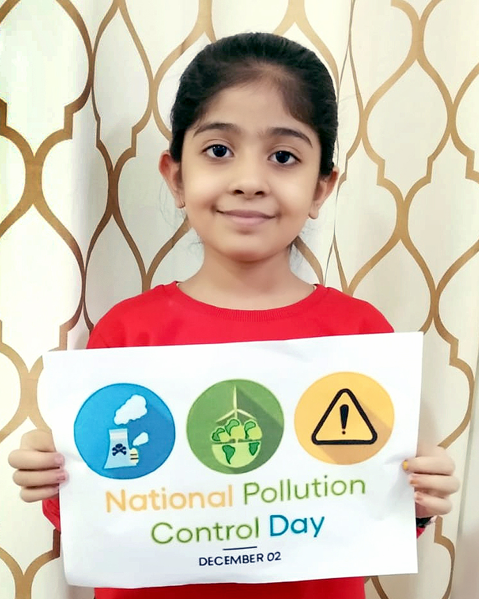 STUDENTS CREATE AWARENESS ON NATIONAL POLLUTION CONTROL DAY
