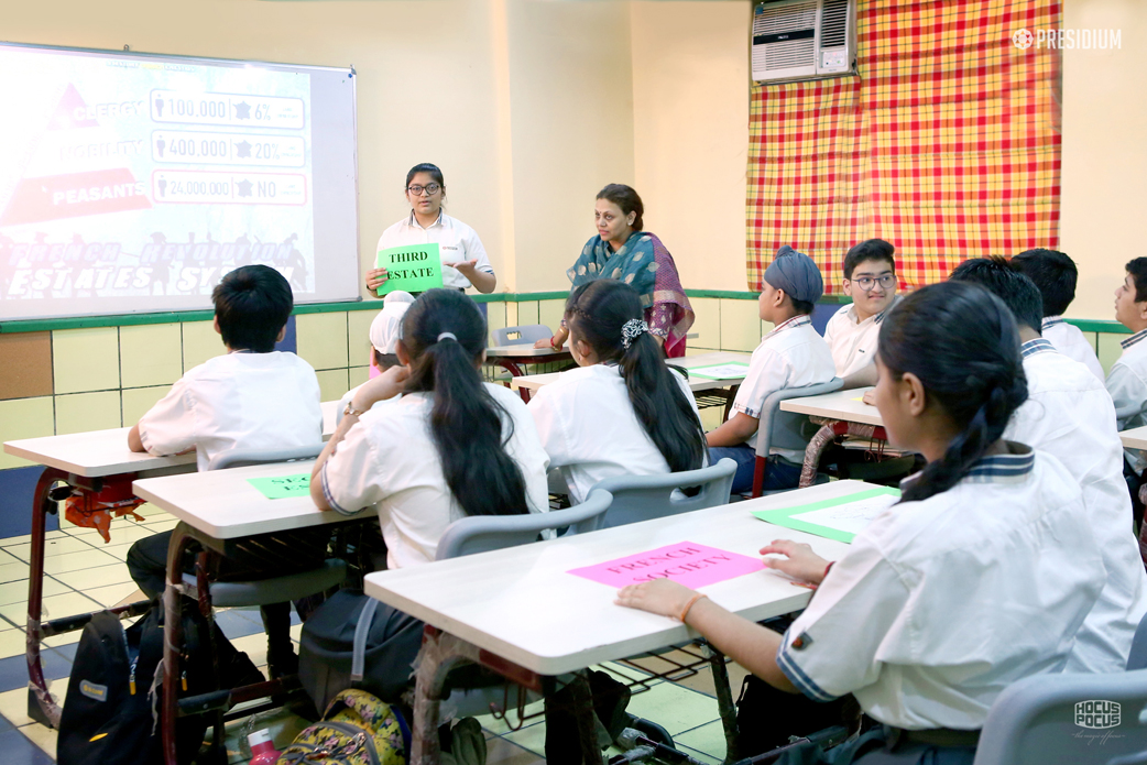 Presidium Punjabi Bagh, STUDENTS REVISE THE CONCEPT OF SIGN OF COMPARISONS