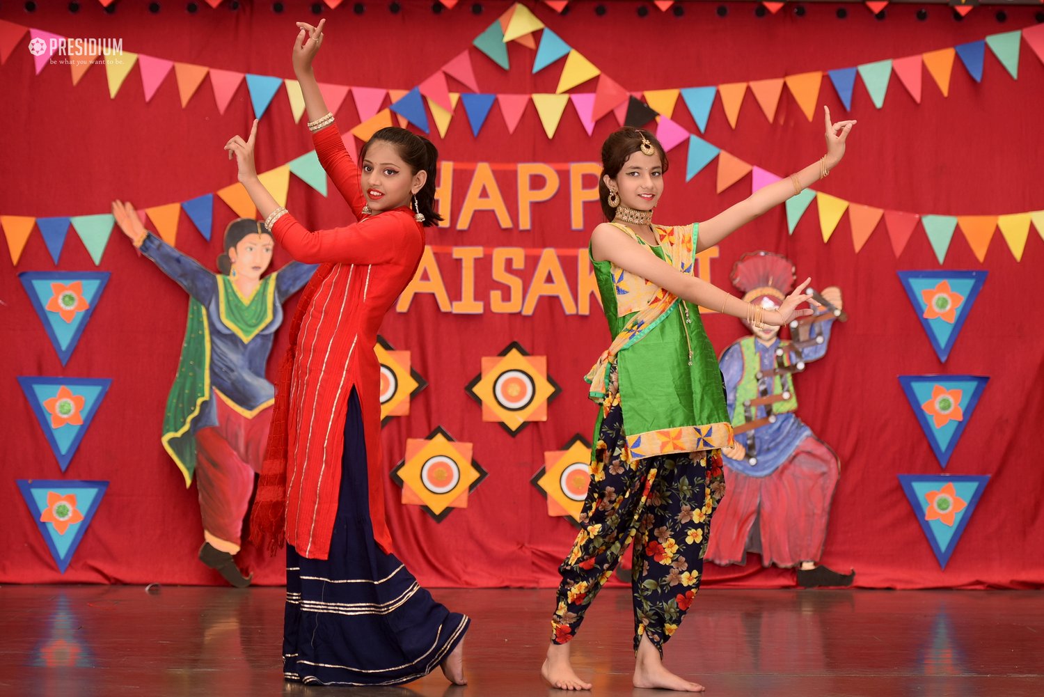 Presidium Rajnagar, CELEBRATING THE FESTIVAL OF HARVEST, BAISAKHI WITH GAIETY & JOY!